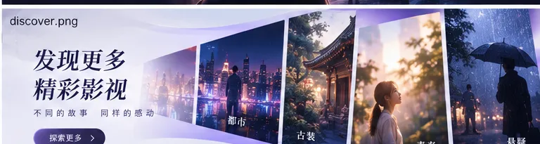 可可影视内容发现与片单浏览